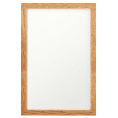 United Visual Products Drop-In Shadowbox, 24"x36", Light Oak/Medi UVSB2436-LTOAK-MEDGRY